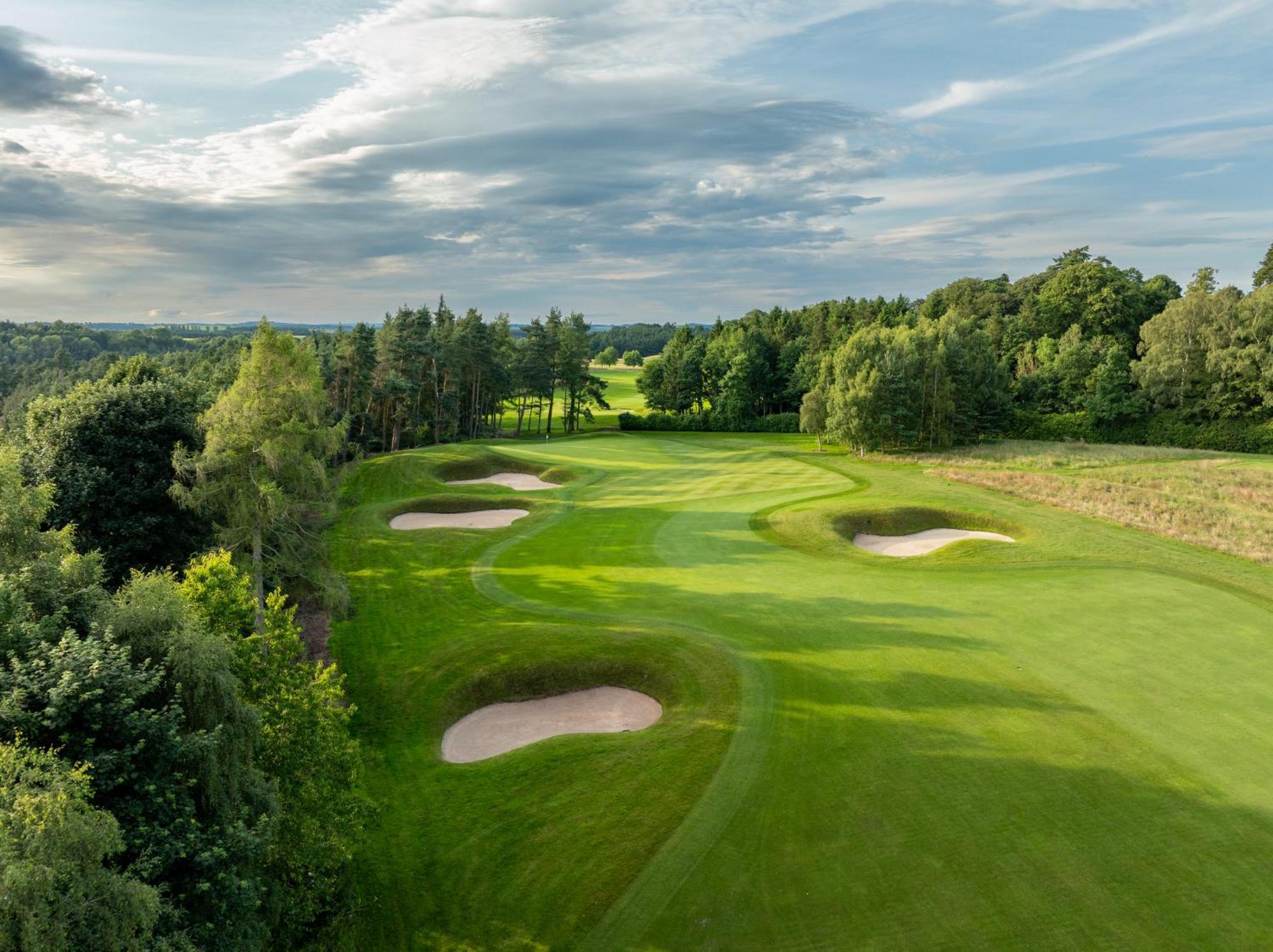 Schloss Roxburghe, Part Of Destination By Hyatt 외부 사진 The 18th hole at The Belfry