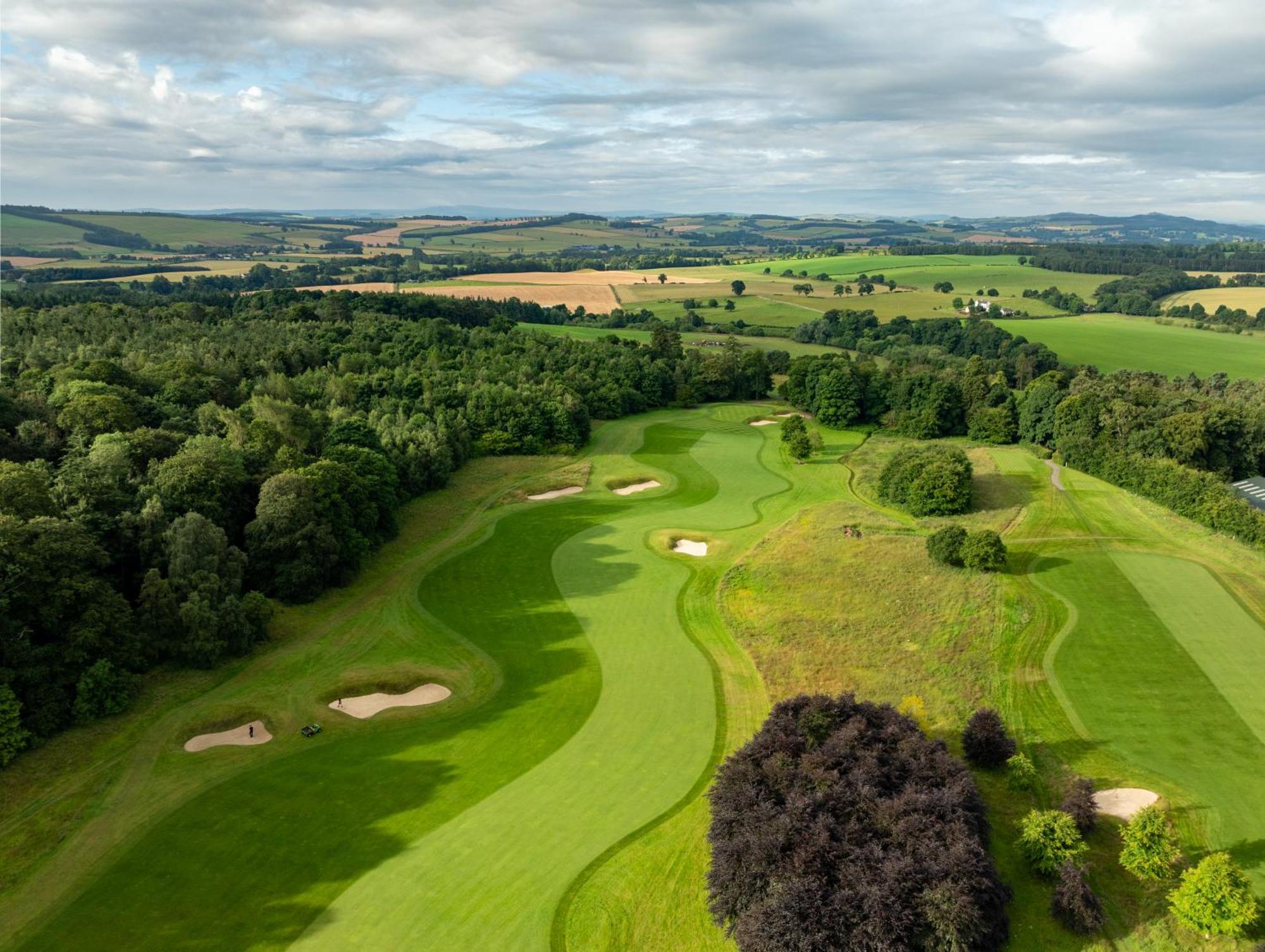 Schloss Roxburghe, Part Of Destination By Hyatt 외부 사진 The 18th hole at the 2019 Women's Open