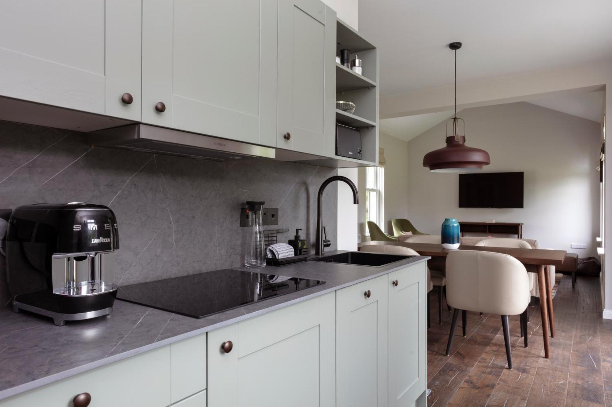 Schloss Roxburghe, Part Of Destination By Hyatt 외부 사진 A kitchen with a single-control tap